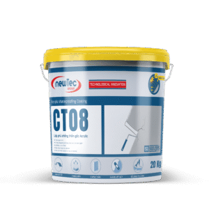 NEWTEC CT08 - SƠN PHỦ CHỐNG THẤM TƯỜNG NGOÀI